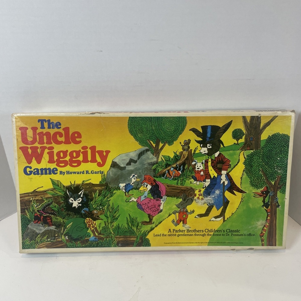 Parker Brothers Board Game Multicolor Uncle Wiggily 1967 Vintage Classic